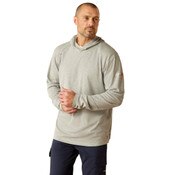Ariat FR Primo Hooded T-Shirt in Heather Gray